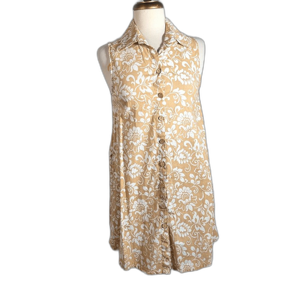Just Cover Me Dress Size S Cute Coastal Grandmother Mini Garden